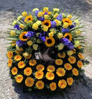 Blumenkranz Beerdigung Begräbnis